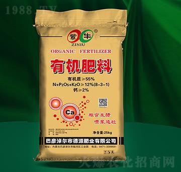 有機肥料系列 紫牛生物有機肥料（25kg）——綠色農(nóng)業(yè)的持續(xù)力量